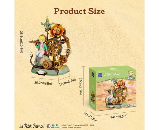 Конструктор Pantasy Le Petit Prince Звездное путешестви (86335), изображение 7
