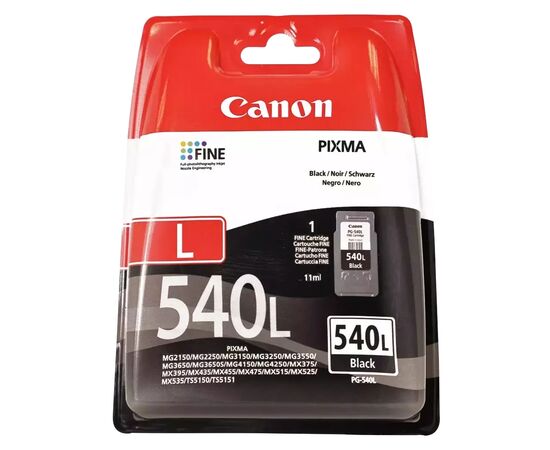 Картридж Canon PG-540 Black L 11ml, 300ст. blister (5224B010)