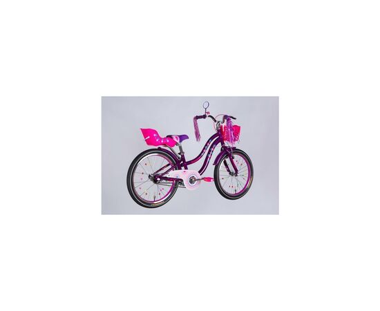 Велосипед Formula 20" Kid FLOWER PREMIUM BH рама-10" ST 2026 фіолетовий (OPS-FRK-20-245), зображення 4