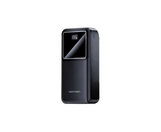 Батарея універсальна Vention 30000 mAh 22.5W Black LED Display Type (FHMB0), зображення 2