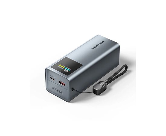 Батарея універсальна Vention 20000 mAh 100W Gray TFT Display Type (FKCH0)