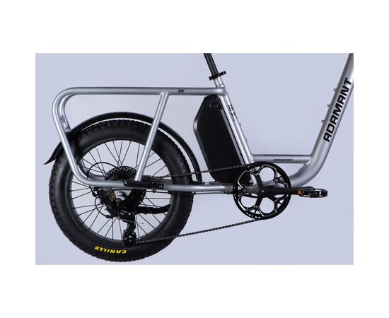 Электровелосипед Dorozhnik 20" ADAMANT DD FR рама-18,5" 8B 17.5А*г 500Вт 2026 срiблястий (ELB-D-20-076), изображение 5
