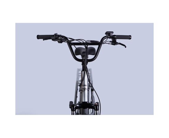 Электровелосипед Dorozhnik 20" ADAMANT DD FR рама-18,5" 8B 17.5А*г 500Вт 2026 срiблястий (ELB-D-20-076), изображение 6