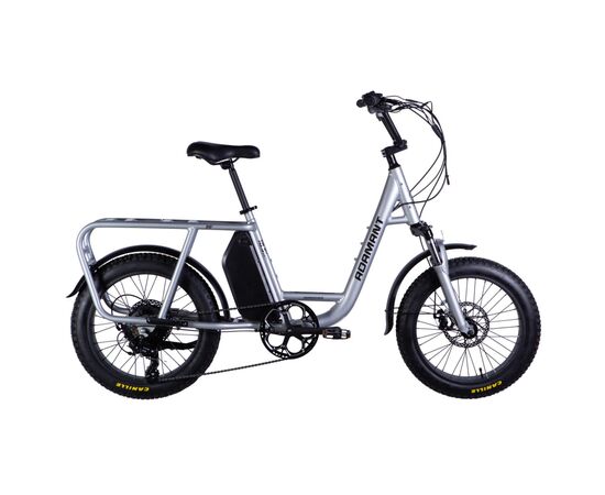 Электровелосипед Dorozhnik 20" ADAMANT DD FR рама-18,5" 8B 17.5А*г 500Вт 2026 срiблястий (ELB-D-20-076)