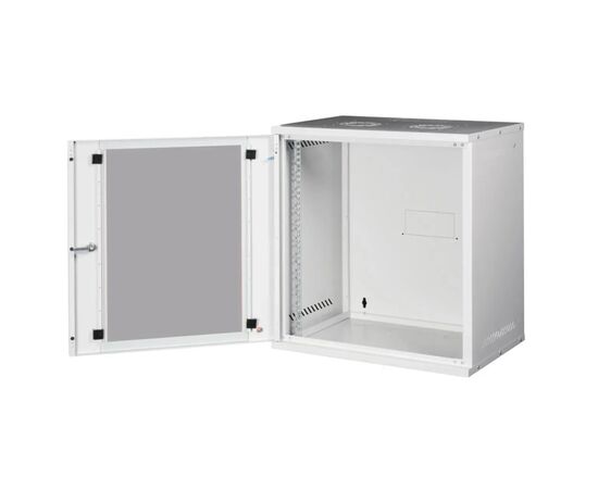 Шафа настінна Hypernet 12U 19" 542x400 розбірна Security Box (SB-40-12U-FLAT), зображення 3