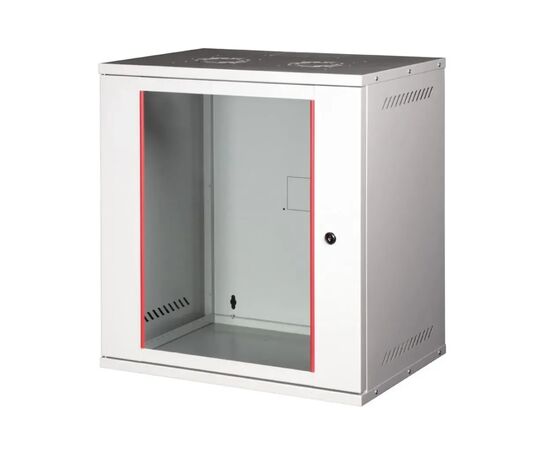 Шафа настінна Hypernet 12U 19" 542x400 розбірна Security Box (SB-40-12U-FLAT)