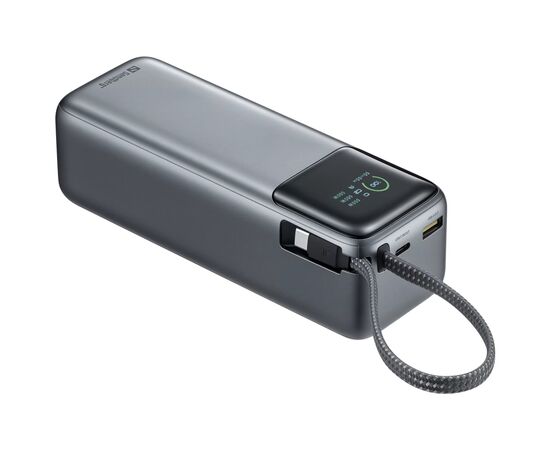 Батарея универсальная Sandberg 27000mAh 140W+100W PD/140W, with built-in Type-C cable 140W (421-31), изображение 4