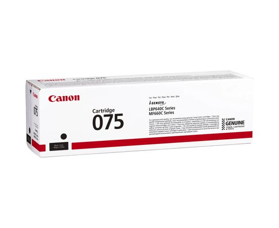 Картридж Canon 075 Black (6365C002), изображение 5