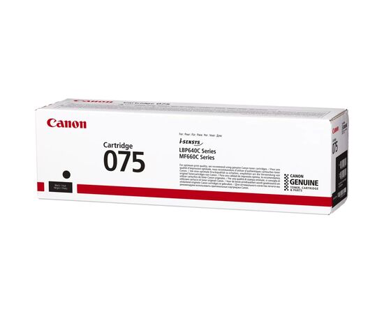 Картридж Canon 075 Black (6365C002), изображение 6