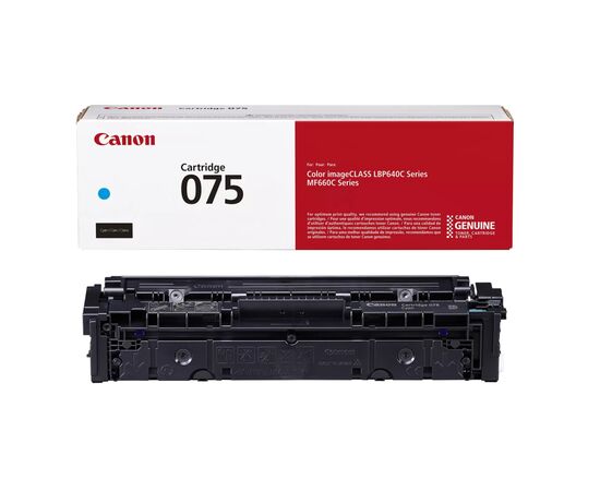 Картридж Canon 075 Cyan (6364C002), изображение 2