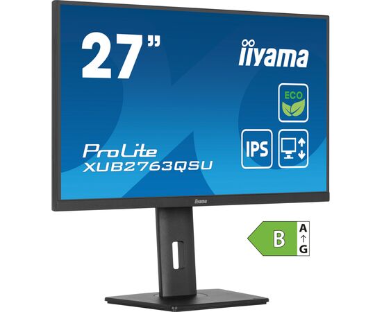 Монітор iiyama XUB2763QSU-B1, зображення 3