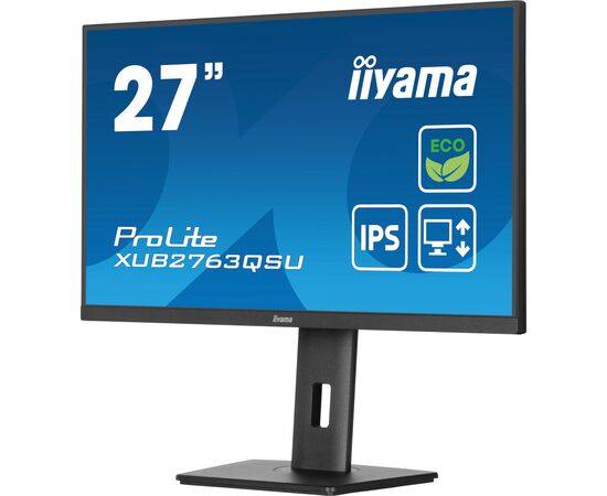 Монітор iiyama XUB2763QSU-B1, зображення 6
