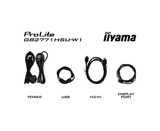 Монітор iiyama GB2771HSU-W1, зображення 12