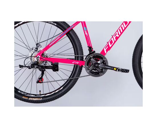 Велосипед Formula 27.5" MOTION DD рама-18" AL 2026 рожевий з білим (OPS-FR-27.5-304), зображення 5
