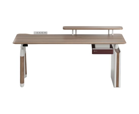 Комп'ютерний стіл Sihoo з електрорегулюванням висоти D07 1.6m Maple/White (D07B-102/D07J-102-AB), зображення 2