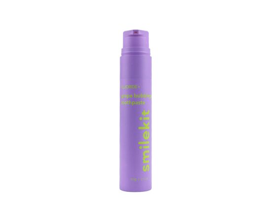 Зубна паста SmileKit Fluoride+ З фторидом і смаком виноградної жувальної гумки 60 г (5.1060)