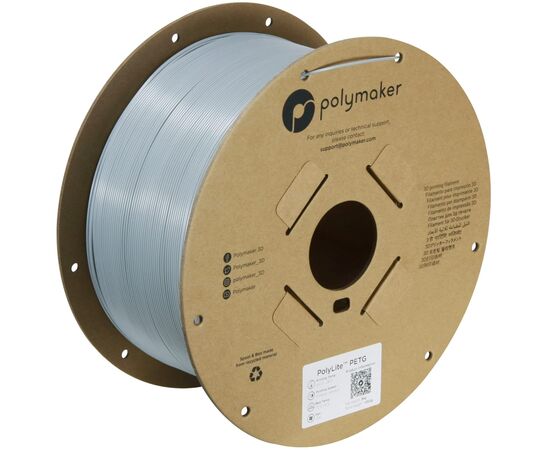 Пластик для 3D-принтера Polymaker PETG 1,75mm 3kg GREY (PB01053)