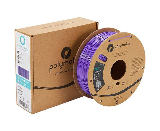 Пластик для 3D-принтера Polymaker PETG 1,75mm 1kg PURPLE (PB01008), изображение 2