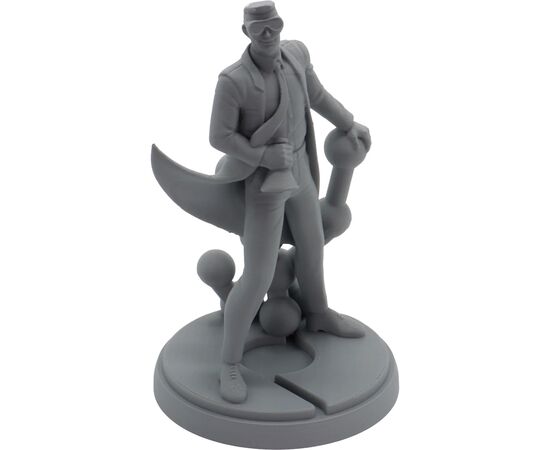Пластик для 3D-принтера Polymaker HT-PLA 1,75mm 1kg GREY (PA17003), изображение 2