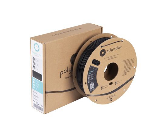 Пластик для 3D-принтера Polymaker TOUGH PLA 1,75mm 0,75kg BLACK (PA06001), изображение 2
