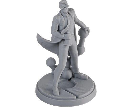 Пластик для 3D-принтера Polymaker TOUGH PLA 1,75mm 0,75kg GREY (PA06003), изображение 3