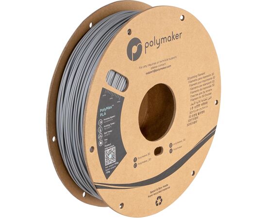 Пластик для 3D-принтера Polymaker TOUGH PLA 1,75mm 0,75kg GREY (PA06003)