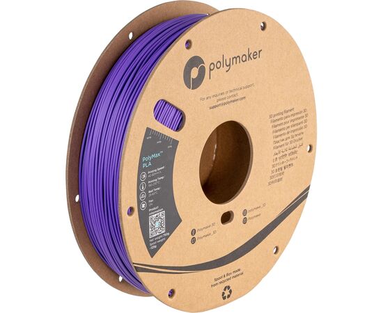Пластик для 3D-принтера Polymaker TOUGH PLA 1,75mm 0,75kg PURPLE (PA06009)
