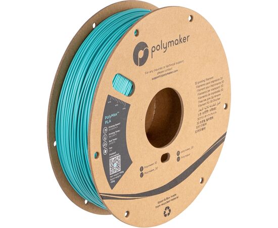 Пластик для 3D-принтера Polymaker TOUGH PLA 1,75mm 0,75kg TEAL (PA06010)