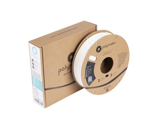 Пластик для 3D-принтера Polymaker TOUGH PLA 1,75mm 0,75kg WHITE (PA06002), изображение 2