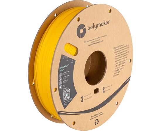 Пластик для 3D-принтера Polymaker TOUGH PLA 1,75mm 0,75kg YELLOW (PA06007)