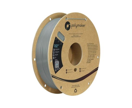 Пластик для 3D-принтера Polymaker TPU-95A 1,75mm 0,75kg GREY (PD01015)