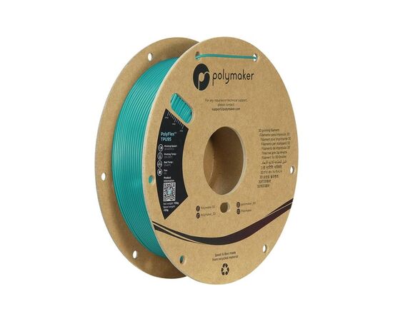 Пластик для 3D-принтера Polymaker TPU-95A 1,75mm 0,75kg TEAL (PD01016)