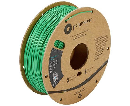 Пластик для 3D-принтера Polymaker PLA POLYLITE 1,75mm 1kg GREEN (PA02006)