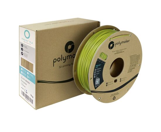 Пластик для 3D-принтера Polymaker PLA POLYLITE 1,75mm 1kg OLIVE GREEN (PA02058), изображение 2