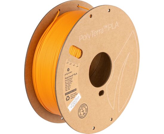 Пластик для 3D-принтера Polymaker PLA PolyTerra 1,75mm 1kg SUNRISE ORANGE (PM70848)