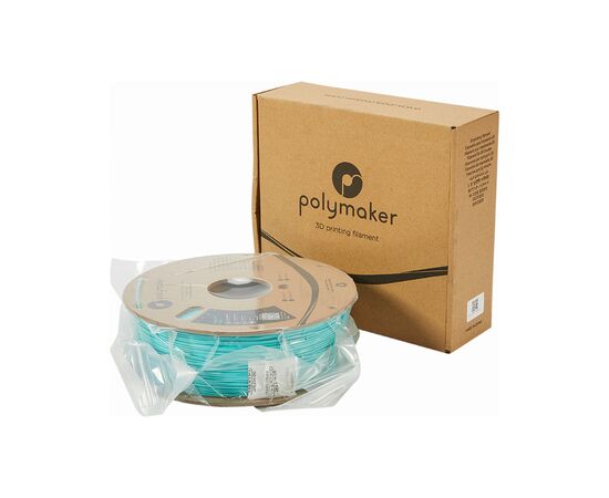 Пластик для 3D-принтера Polymaker PLA POLYLITE 1,75mm 1kg TEAL (PA02010), зображення 3