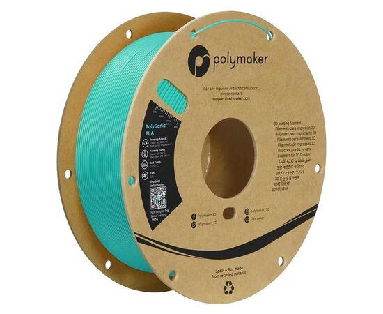 Пластик для 3D-принтера Polymaker PLA HIGH SPEED 1,75mm TEAL 1kg (PA12009)