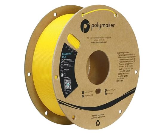 Пластик для 3D-принтера Polymaker PLA HIGH SPEED 1,75mm YELLOW 1kg (PA12006)