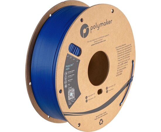 Пластик для 3D-принтера Polymaker ASA 1,75mm BLUE 1kg (PF01005)