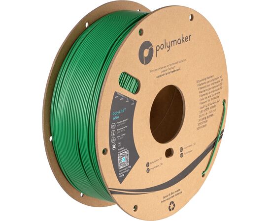 Пластик для 3D-принтера Polymaker ASA 1,75mm GREEN 1kg (PF01030)
