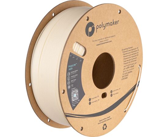 Пластик для 3D-принтера Polymaker ASA 1,75mm NATURAL 3kg (PF01022)