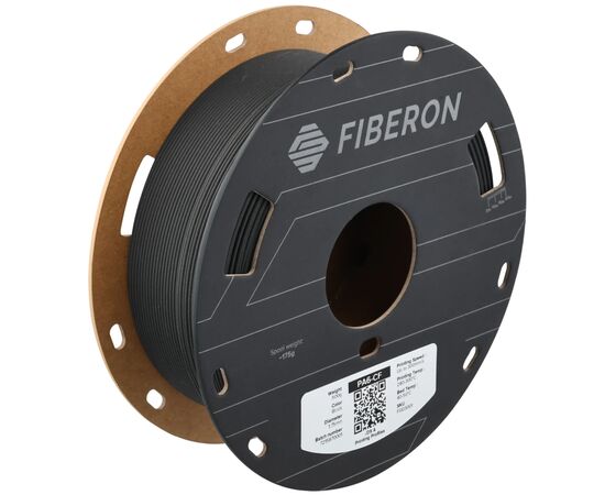 Пластик для 3D-принтера Polymaker Fiberon PA6-CF20 1,75mm BLACK 0,5kg (FG03001)