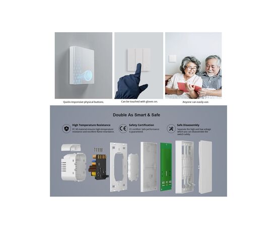 Переключатель Sonoff M5-3C-80, изображение 4