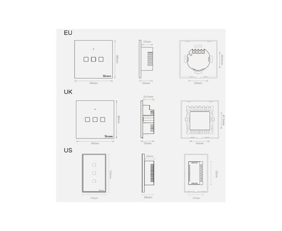 Переключатель Sonoff T3EU3C-TX, изображение 11
