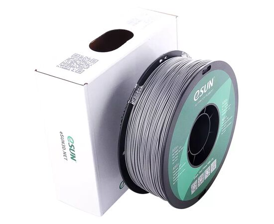 Пластик для 3D-принтера eSUN ABS+, 1кг, 1.75мм, SILVER (ABS+P175S1)