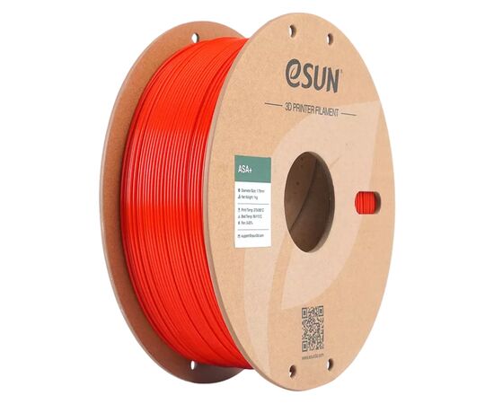 Пластик для 3D-принтера eSUN ASA+ 1,75mm 1kg RED (ASA+P175R1)
