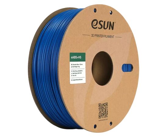 Пластик для 3D-принтера eSUN eABS-HIGH SPEED 1кг, 1.75мм, BLUE (EABS+HS-P175U1)