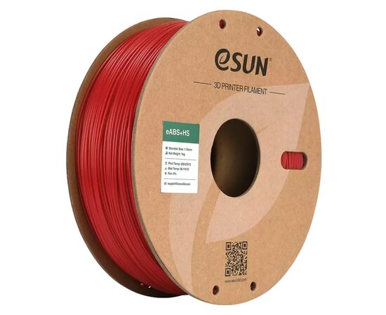 Пластик для 3D-принтера eSUN eABS-HIGH SPEED 1кг, 1.75мм, RED FIRE ENGINE (EABS+HS-P175FR1)