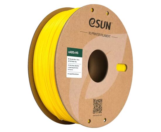 Пластик для 3D-принтера eSUN eABS-HIGH SPEED 1кг, 1.75мм, YELLOW (EABS+HS-P175Y1)
