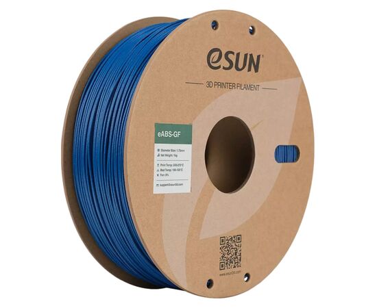 Пластик для 3D-принтера eSUN EABS-GF 1,75mm 1kg BLUE (EABS-GF-P175U1)